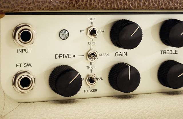 blank The Lonestar's front panel controls.